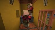 Villagers can gossip and spread your reputation (Image via Mojang Studios)